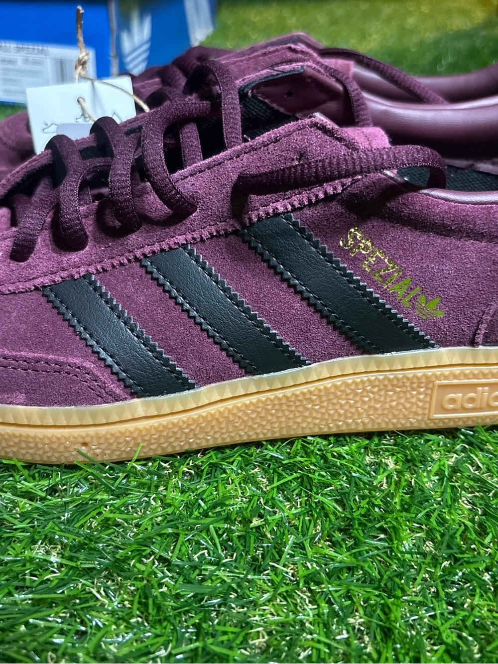 adidas Men’s Spezials Suede Sneakers - Burgundy/Black/Gum